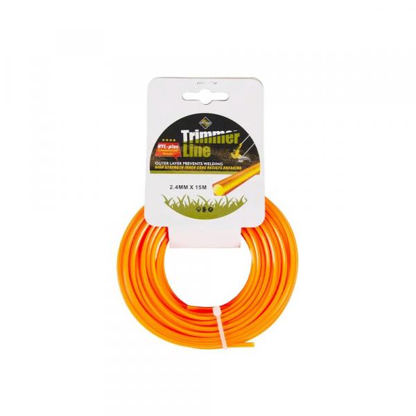 Griešanas trimmera aukla 2.4-15 NP Zāles pļāvēju/trimmera piederumi