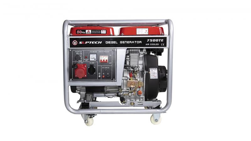 Dīzeļģenerators SUPTECH 7500TE (trīsfāžu) Dīzeļģeneratori